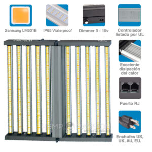 Led Cooltech 1050w Pro Series Osram660nm+Samsung 301B