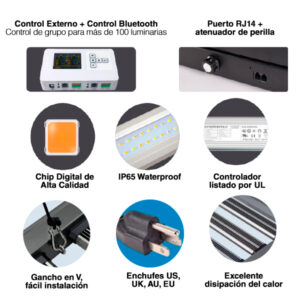 Led Cooltech 420w Pro Series Osram660nm+Samsung 301B